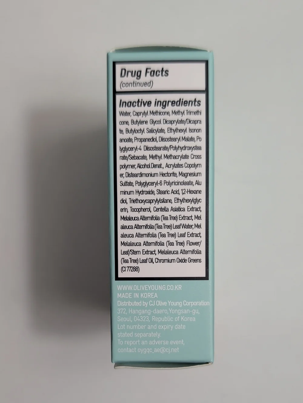 BringGreen Tea Tree Cica Tone-Up Sun Cushion SPF 50+